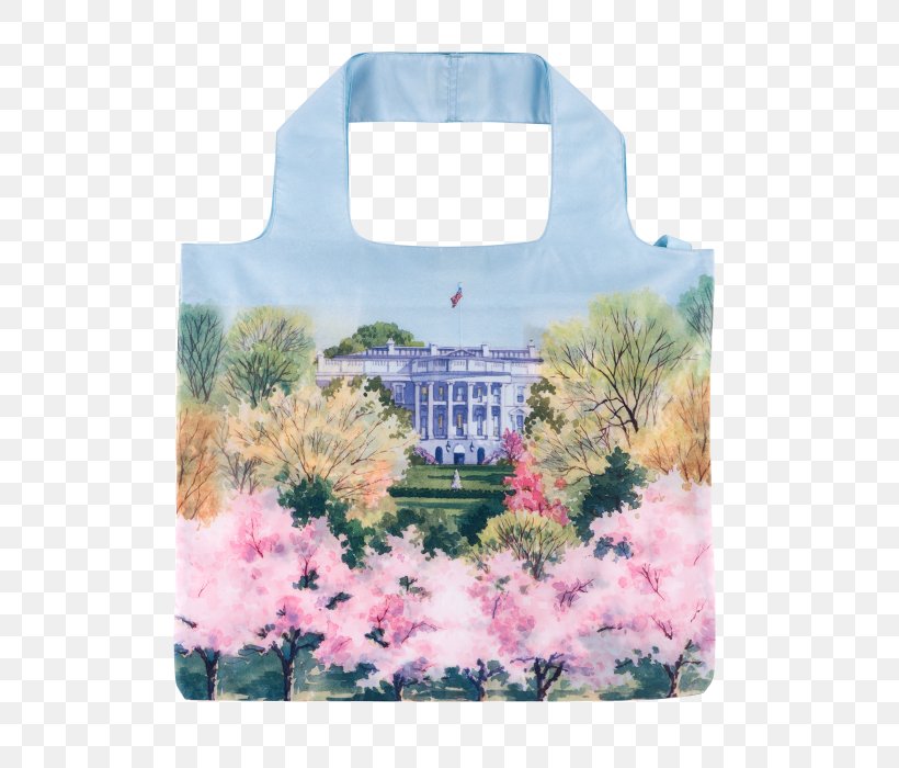 White House Historical Association Tidal Basin Cherry Blossom First Lady Of The United States, PNG, 700x700px, White House, Bag, Blossom, Cherry, Cherry Blossom Download Free