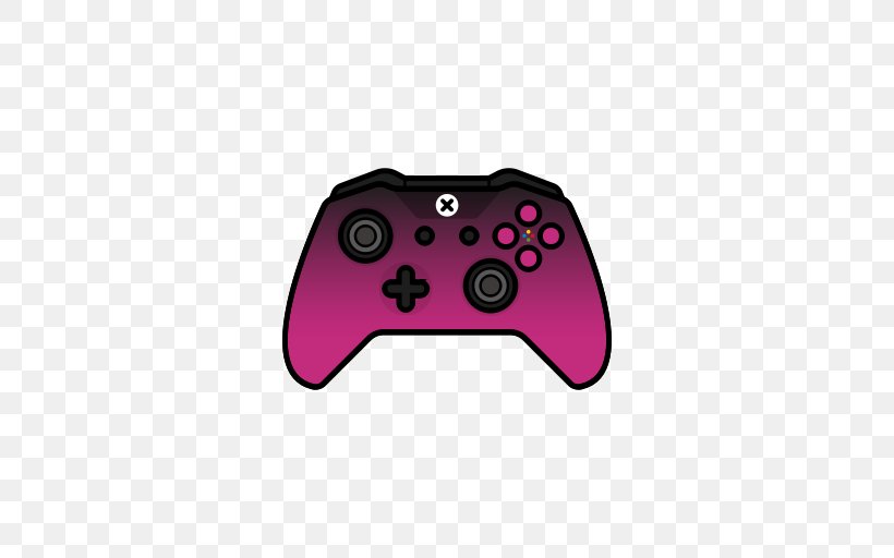 Xbox One Controller Xbox 360 Game Controllers, PNG, 512x512px, Xbox One Controller, All Xbox Accessory, Game Controller, Game Controllers, Hardware Download Free