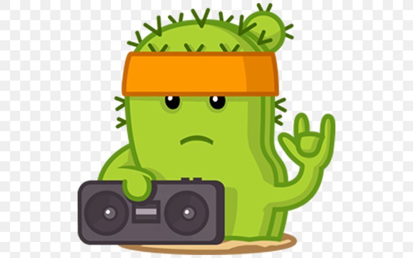 Cactus Culture For Amateurs Sticker Telegram Messaging Apps, PNG, 512x512px, Cactus, Advertising, Amphibian, Cactus Culture For Amateurs, Facebook Messenger Download Free