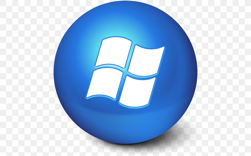 Microsoft Windows Windows 10 Computer Software Operating Systems, PNG, 512x512px, Microsoft, Ball, Blue, Computer Icon, Computer Software Download Free