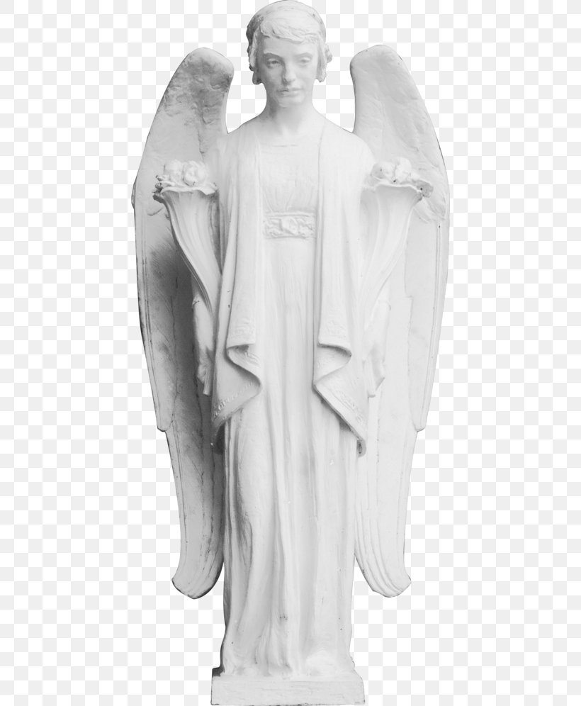Statue Classical Sculpture Clip Art, PNG, 450x996px, Statue, Angel, Artifact, Artwork, Black And White Download Free
