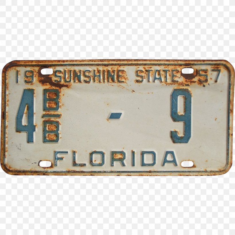 Vehicle License Plates Car Okeechobee County, Florida Volusia County, Florida, PNG, 1008x1008px, Vehicle License Plates, Antique, Antique Car, Automotive Exterior, Brand Download Free