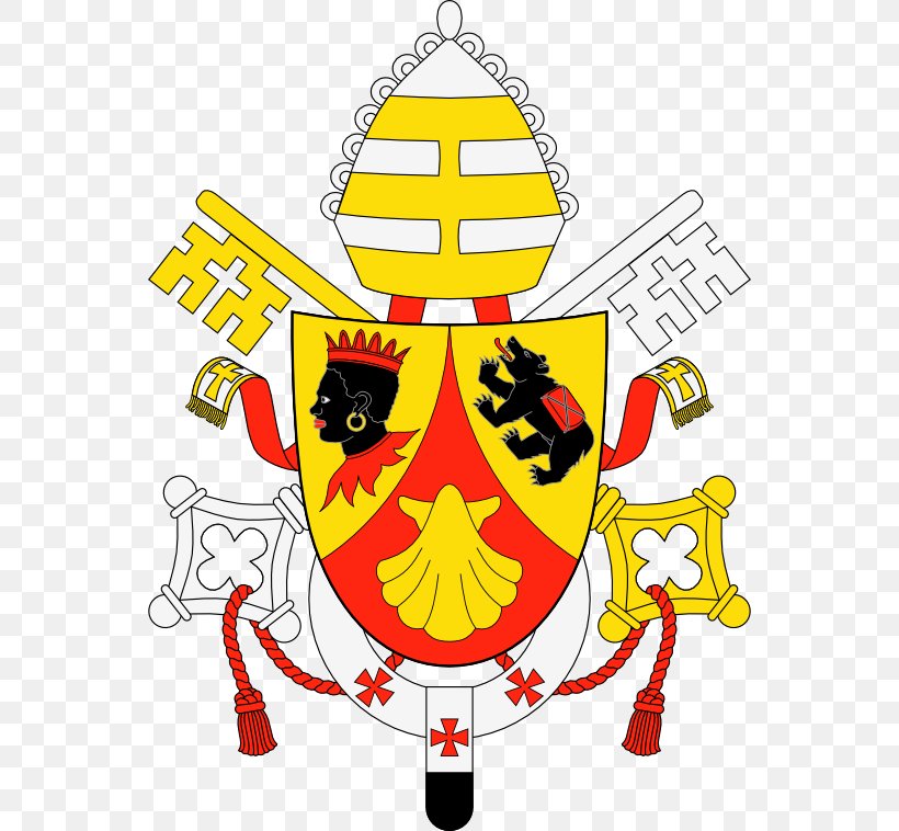Coat Of Arms Of Pope Benedict XVI Coat Of Arms Of Pope Francis Crest Clip Art, PNG, 550x758px, Coat Of Arms Of Pope Benedict Xvi, Artwork, Coat Of Arms, Coat Of Arms Of Pope Francis, Crest Download Free