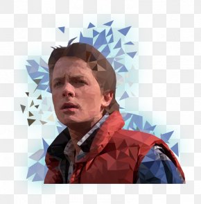 Marty Mcfly Vector - Michael J. Fox Back To The Future Pho Headgear E-authentication PNG