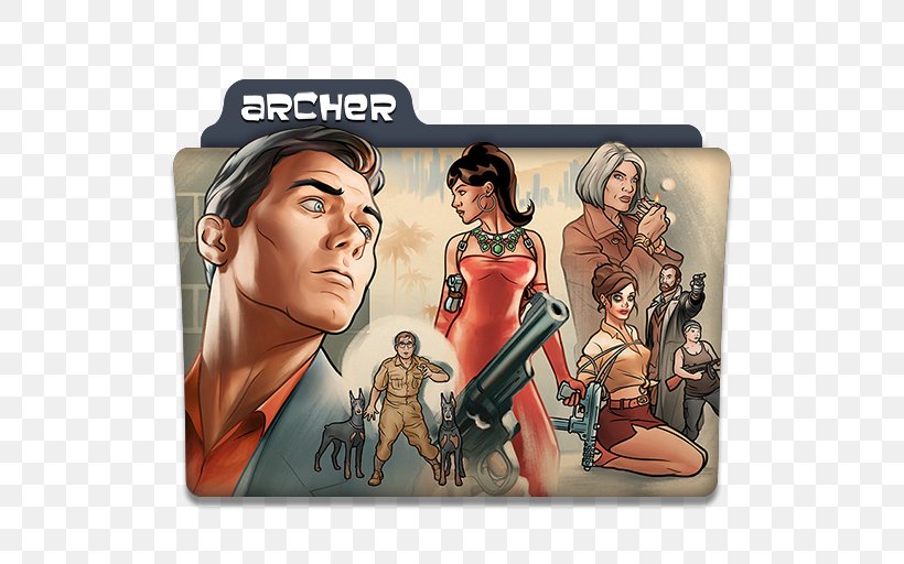 Sterling Archer H. Jon Benjamin Archer, PNG, 512x512px, Archer, Archer Season 7, Cartoon, Fictional Character, Fxx Download Free