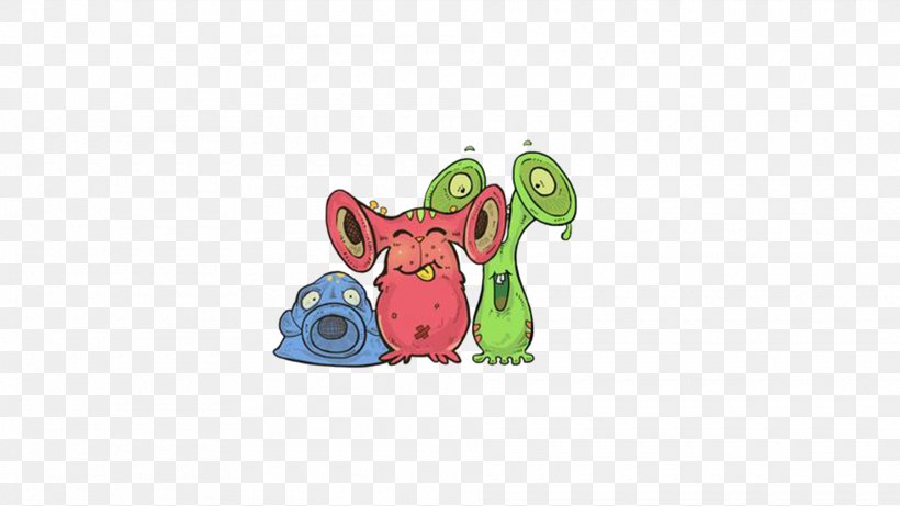 Cartoon RGB Color Model Monster, PNG, 1920x1080px, Watercolor, Cartoon, Flower, Frame, Heart Download Free