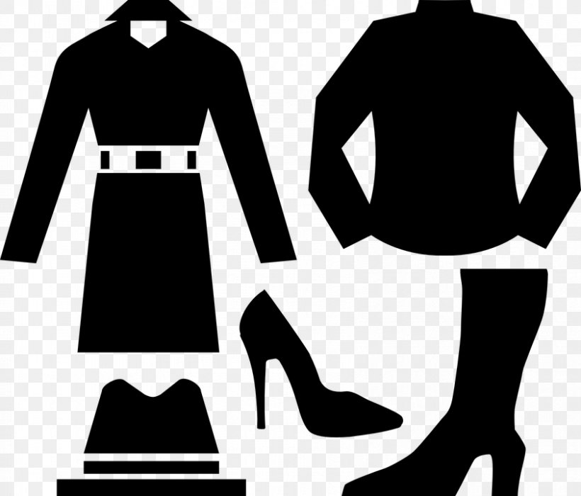 Fashion Clip Art, PNG, 843x720px, Fashion, Black, Black And White, Brand, Clothing Download Free