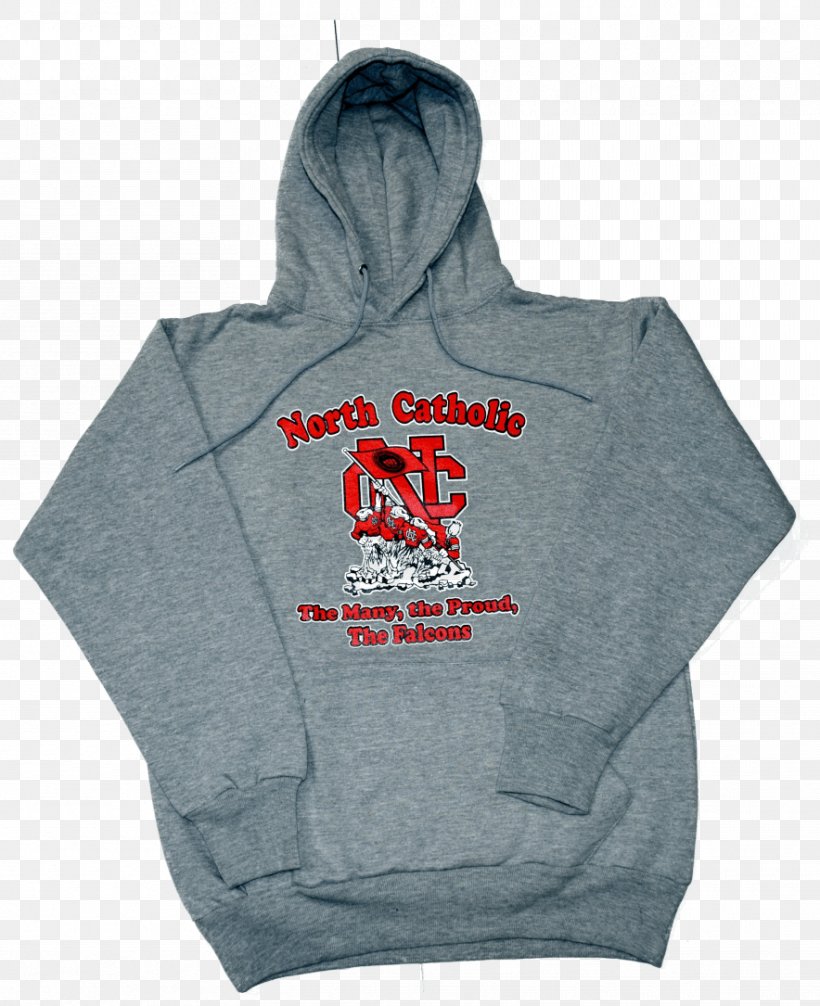 Hoodie Atlanta Falcons T-shirt Sleeve Northeast Catholic High School, PNG, 884x1085px, Hoodie, Atlanta Falcons, Bluza, Brand, Hood Download Free