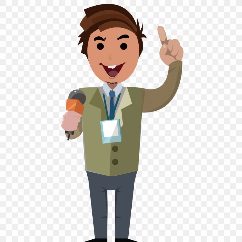 Journalist Stock Illustration Journalism Illustration, PNG, 1500x1500px, Journalist, Business, Cartoon, Drawing, Facial Expression Download Free