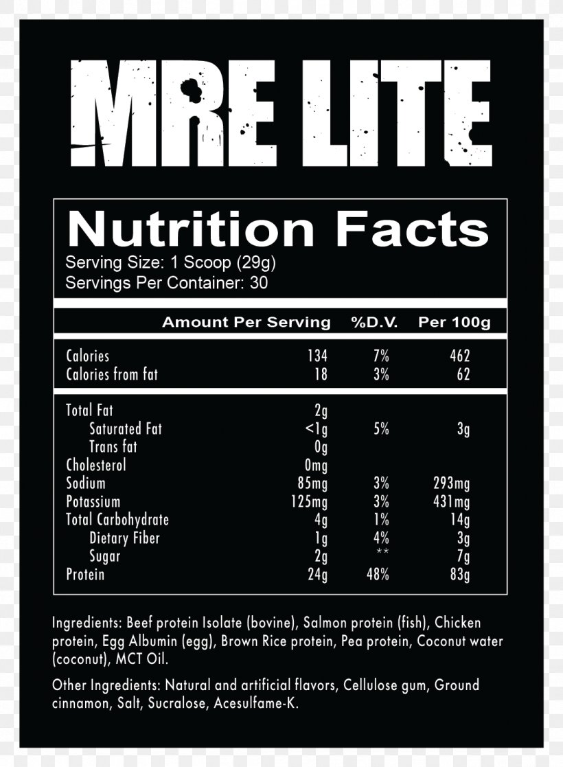 Meal, Ready-to-Eat Dietary Supplement Outline Of Meals RedCon1 Whole Food, PNG, 1098x1496px, Meal Readytoeat, Advertising, Bodybuilding Supplement, Brand, Calorie Download Free