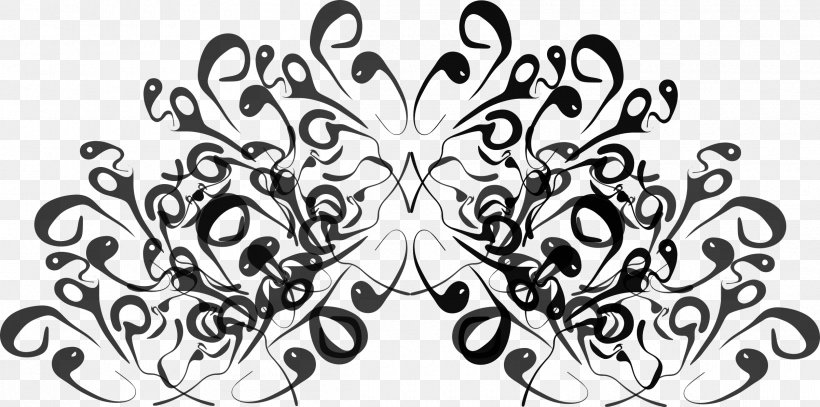 Royalty-free Clip Art, PNG, 2400x1194px, Royaltyfree, Art, Black, Black And White, Butterfly Download Free