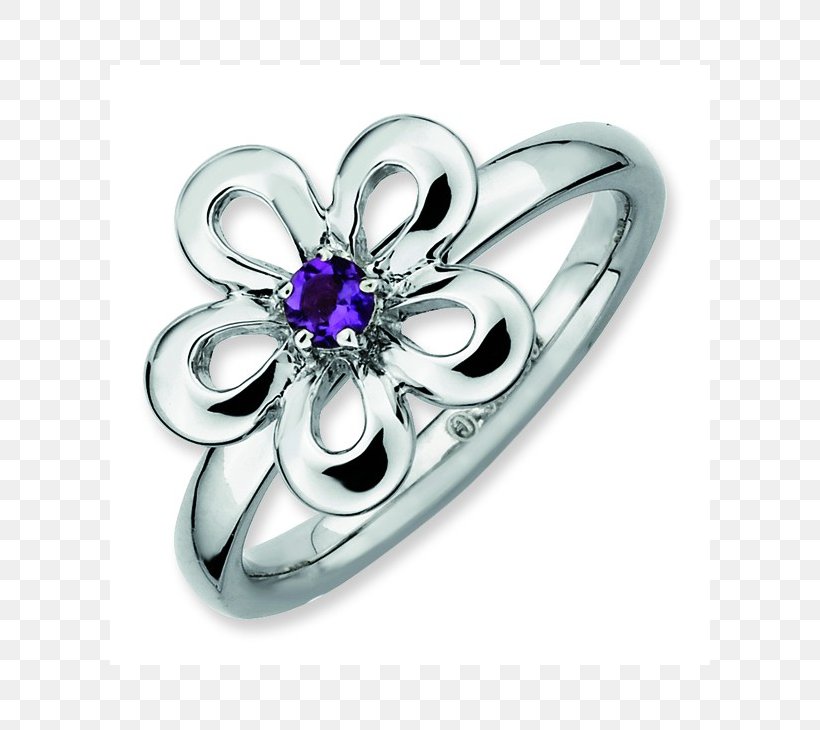 Amethyst Sterling Silver Jewellery Ring, PNG, 730x730px, Amethyst, Body Jewellery, Body Jewelry, Charms Pendants, Diamond Download Free