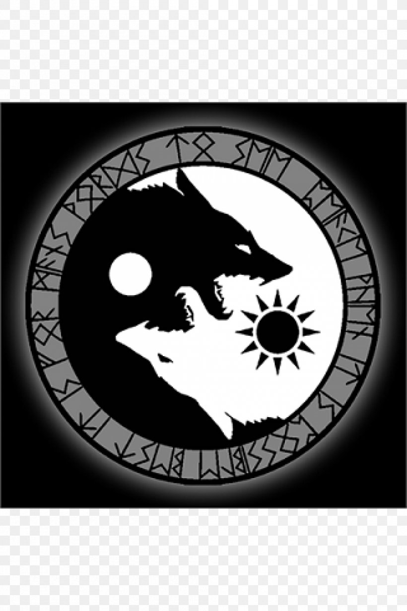 Odin Viking Age Gray Wolf Norse Mythology Runes, PNG, 1000x1503px, Odin, Black, Black And White, Emblem, Fenrir Download Free