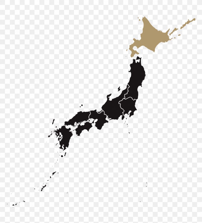 Prefectures Of Japan Royalty-free, PNG, 1164x1286px, Japan, Black, Black And White, Drawing, Map Download Free