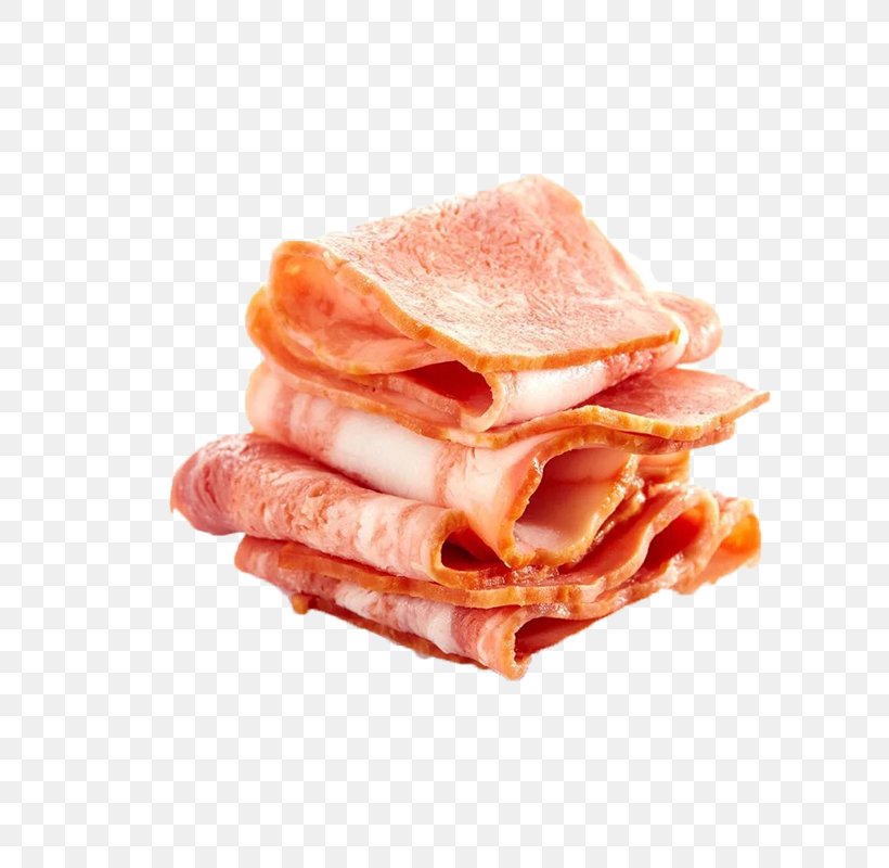 Back Bacon Ham Prosciutto Breakfast, PNG, 800x800px, Bacon, Animal Fat, Animal Source Foods, Back Bacon, Baking Download Free