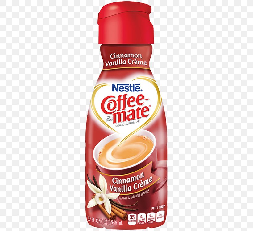 Coffee Non-dairy Creamer Milk Latte Macchiato, PNG, 750x750px, Coffee, Caramel, Coffeemate, Condiment, Cream Download Free