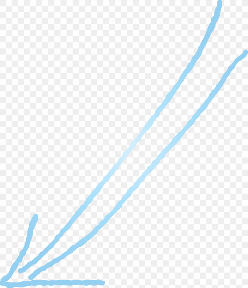 Hand Drawn Arrow, PNG, 2585x3000px, Hand Drawn Arrow, Blue, Line Download Free