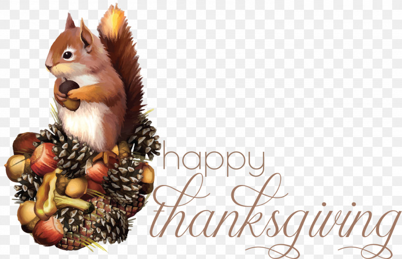 Happy Thanksgiving Thanksgiving Day Thanksgiving, PNG, 3000x1938px, Happy Thanksgiving, Cartoon, Chipmunks, Drawing, Eastern Gray Squirrel Download Free