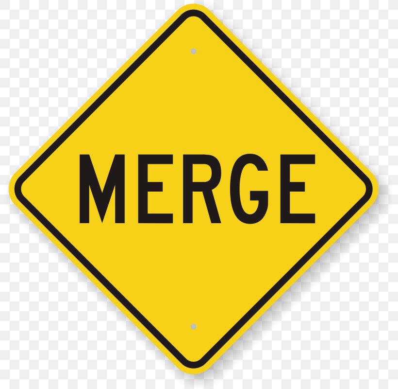 Traffic Sign Lane Merge Warning Sign, PNG, 800x800px, Sign, Area, Brand, Form W4, Form W9 Download Free