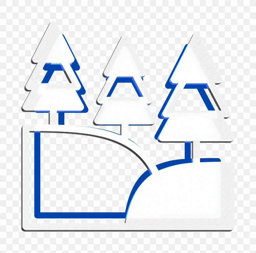 Woodland Icon Nature Icon Mountain Icon, PNG, 1404x1384px, Woodland Icon, Blue, Cobalt Blue, Electric Blue, Logo Download Free