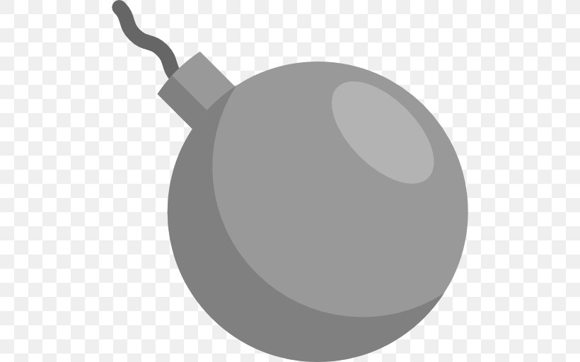 Bomb, PNG, 512x512px, Bomb, Black And White, Detonation, Explosive Material, Explosive Weapon Download Free