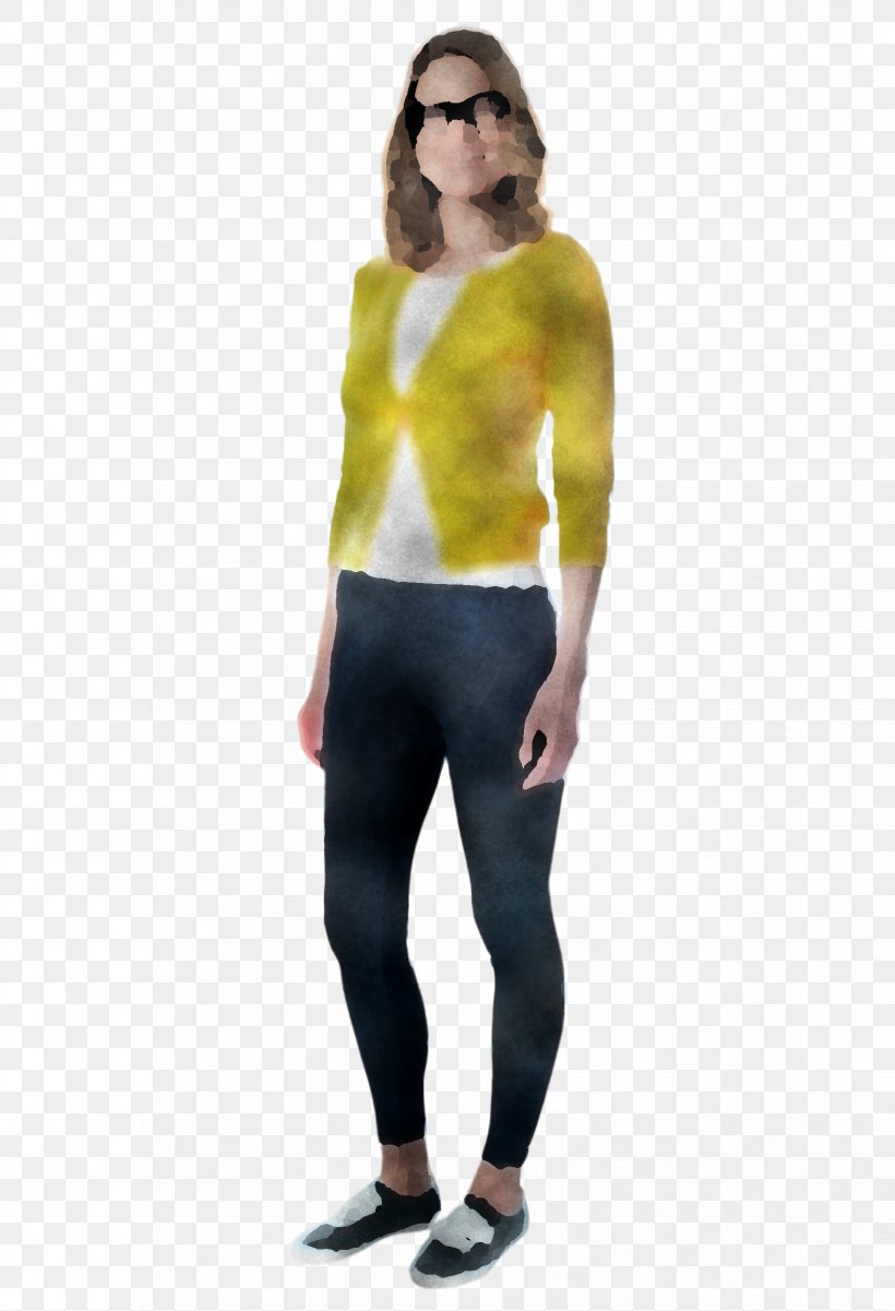 Clothing Yellow Leggings Tights Sleeve, PNG, 1652x2420px, Clothing, Leggings, Outerwear, Sleeve, Sportswear Download Free