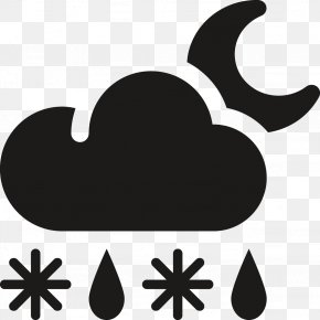 Weather - Snowflake Cloud PNG