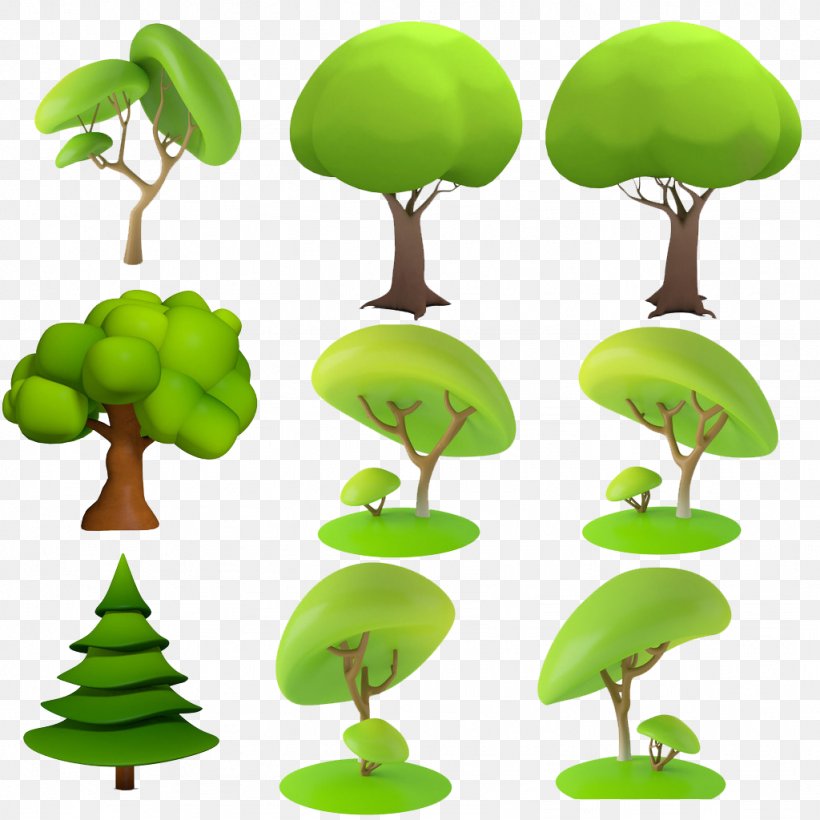 Three-dimensional Space Animation Tree, PNG, 1024x1024px, Threedimensional Space, Animation, Cartoon, Computer Graphics, Drawing Download Free