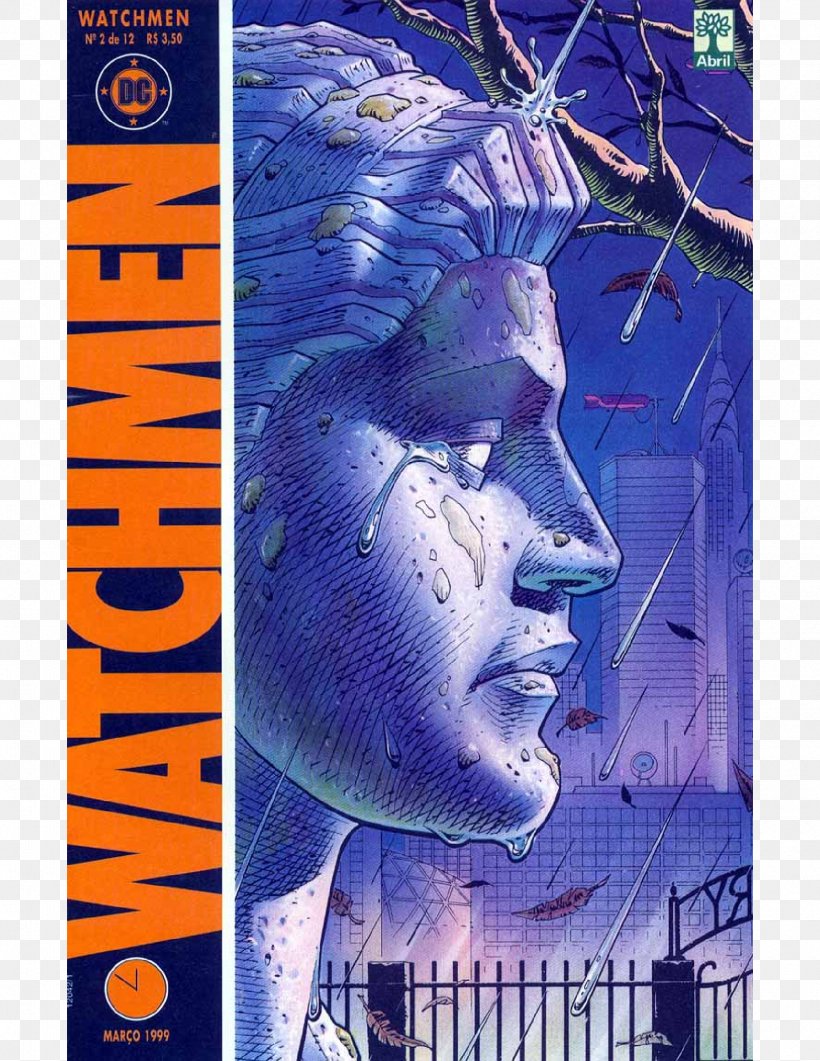 Watchmen: The End Is Nigh Edward Blake Watching The Watchmen Comic Book, PNG, 1700x2200px, Watchmen, Alan Moore, Art, Blue, Comic Book Download Free