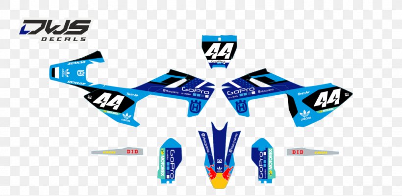 2002-es FIM-motokrossz-világbajnokság Decal Husqvarna Group Husqvarna Motorcycles Graphic Kit, PNG, 1024x502px, Decal, Automotive Design, Blue, Brand, Graphic Kit Download Free