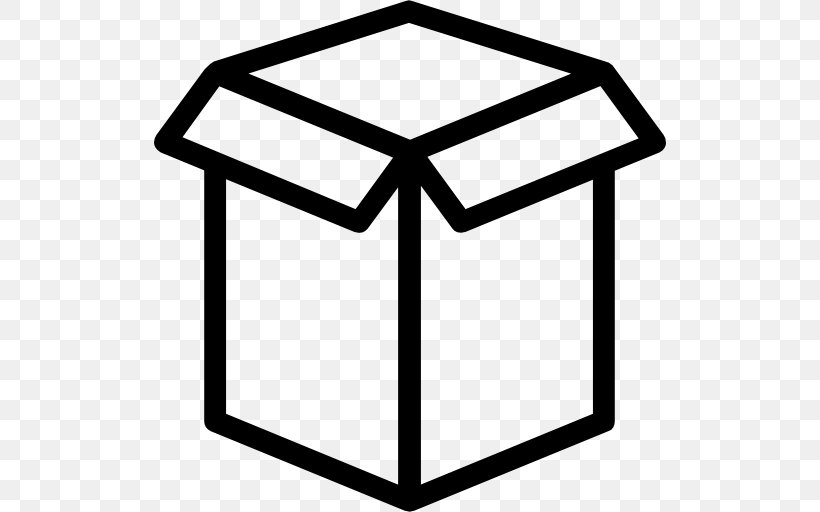 Box Icon Design Paper, PNG, 512x512px, Box, Area, Black And White, Icon Design, Packaging And Labeling Download Free