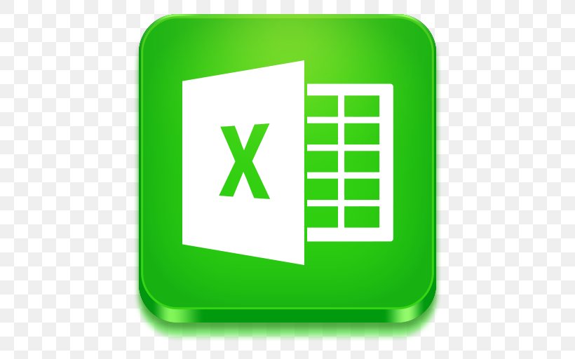 Microsoft Excel Spreadsheet Export, PNG, 512x512px, Microsoft Excel, Area, Brand, Computer Icon, Database Download Free