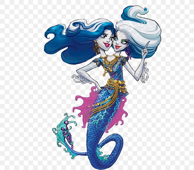 Monster High: Ghoul Spirit Monster High Ghoul Great Scarrier Reef Peri & Pearl Serpentine Doll Lagoona Blue, PNG, 600x720px, Monster High Ghoul Spirit, Art, Barbie, Bratz, Costume Design Download Free