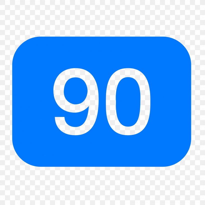 Ninety, PNG, 1600x1600px, Symbol, Area, Blue, Brand, Degree Symbol Download Free