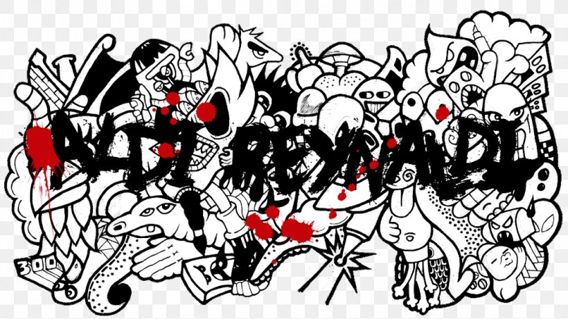 Doodle Drawing Art Graffiti Sketch, PNG, 1058x595px, Doodle, Art, Arts, Black And White, Cartoon Download Free
