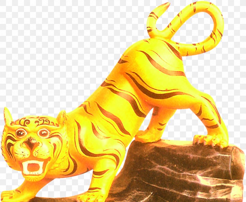 Golden Tiger Lion Euclidean Vector, PNG, 1266x1045px, Tiger, Big Cats, Carnivoran, Cat Like Mammal, Gold Download Free