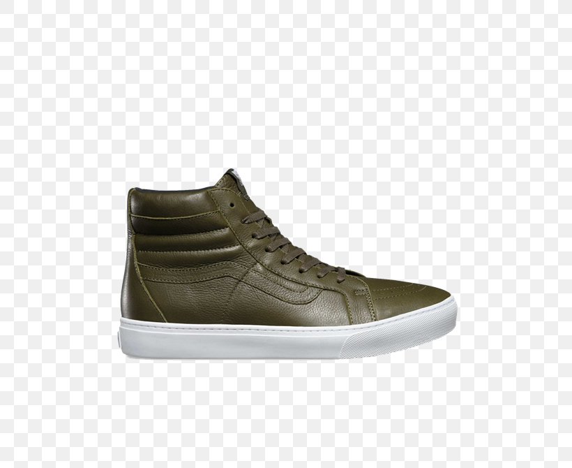 Sneakers Vans Skate Shoe Leather, PNG, 670x670px, Sneakers, Beige, Brown, Footwear, Green Download Free