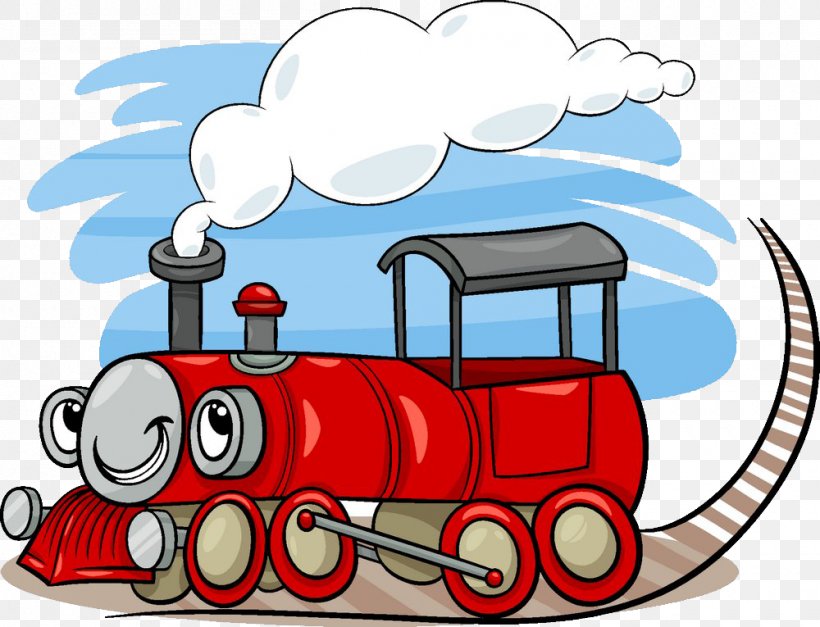 Train Locomotive Dessin Animxe9 Drawing Illustration, PNG, 1000x765px, Train, Art, Caricature, Cartoon, Dessin Animxe9 Download Free