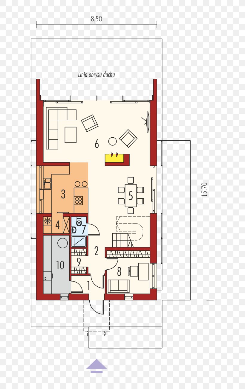 House Floor Plan Gable Roof Building Project, PNG, 709x1300px, House, Archipelag, Area, Attic, Basement Download Free
