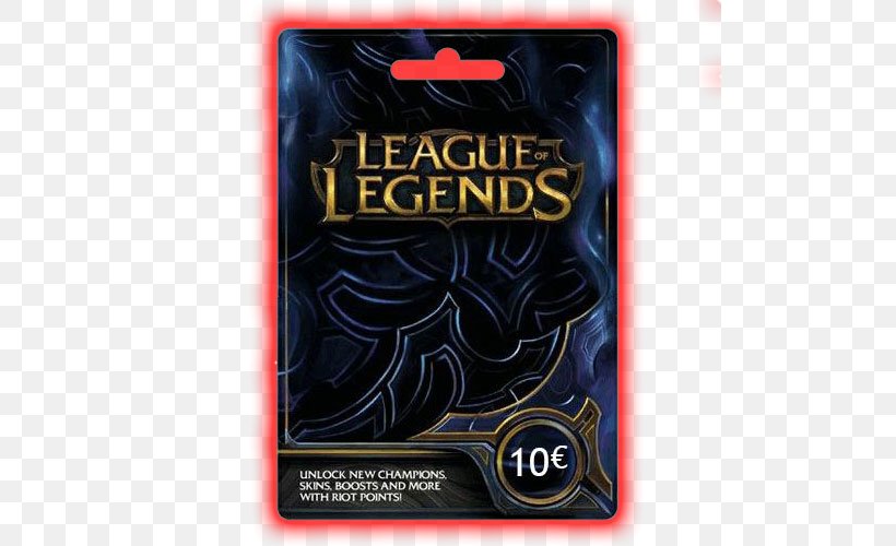 League Of Legends Gift Card Riot Games Video Game Playing Card, PNG, 500x500px, League Of Legends, Brand, Card Game, Crossfire, Game Download Free