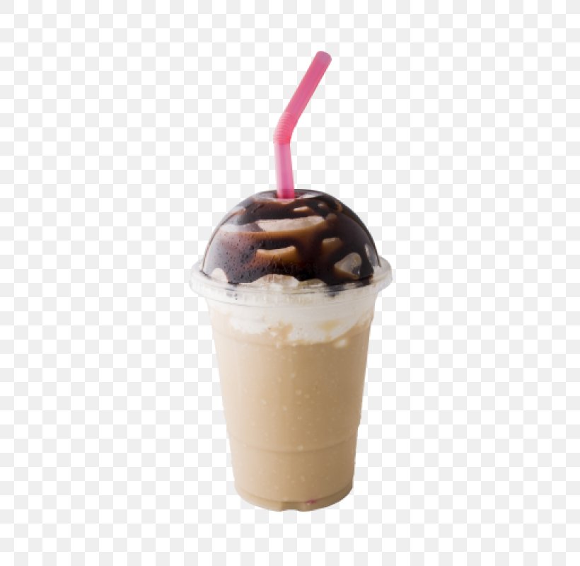 Sundae Chocolate Ice Cream Milkshake Chocolate Syrup Frappé Coffee, PNG, 800x800px, Sundae, Chocolate Ice Cream, Chocolate Syrup, Coffee, Dairy Product Download Free