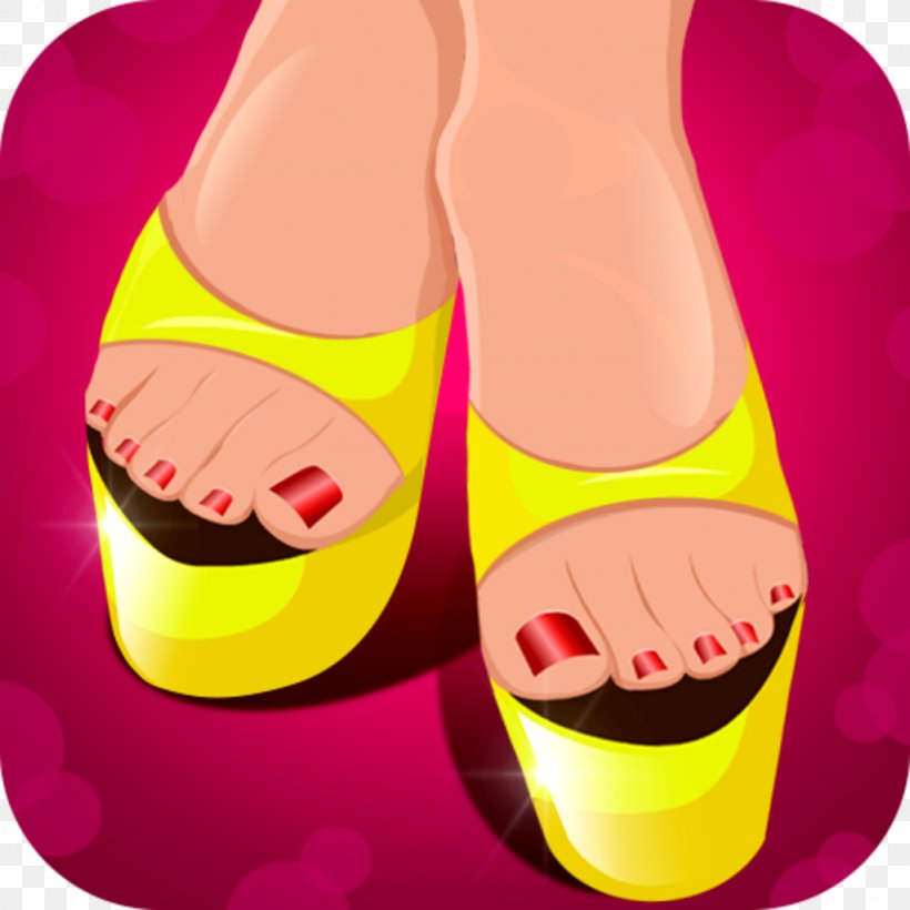 Yellow Shoe Footwear Cartoon, PNG, 1024x1024px, Yellow, Cartoon, Footwear, Magenta, Outdoor Shoe Download Free