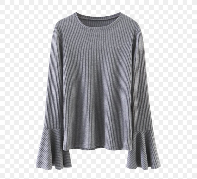 Long-sleeved T-shirt Long-sleeved T-shirt Sweater Clothing, PNG, 558x744px, Tshirt, Bell Sleeve, Blouse, Cardigan, Clothing Download Free