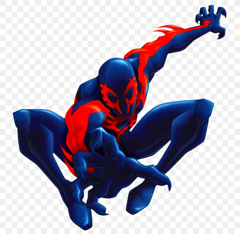 Miles Morales Spider-Verse Venom Spider-Man 2099 Ultimate Marvel, PNG, 750x800px, Miles Morales, Action Figure, Comics, Electric Blue, Fictional Character Download Free