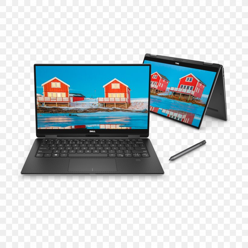 Dell XPS 13 9365 Laptop 2-in-1 PC, PNG, 4000x4000px, 2in1 Pc, Dell, Allinone, Computer, Dell Xps Download Free