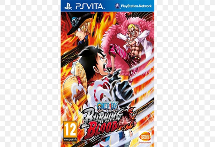 One Piece: Burning Blood PlayStation 4 One Piece: Pirate Warriors 3 PlayStation Vita, PNG, 460x560px, One Piece Burning Blood, Action Figure, Fighting Game, Film, Game Download Free
