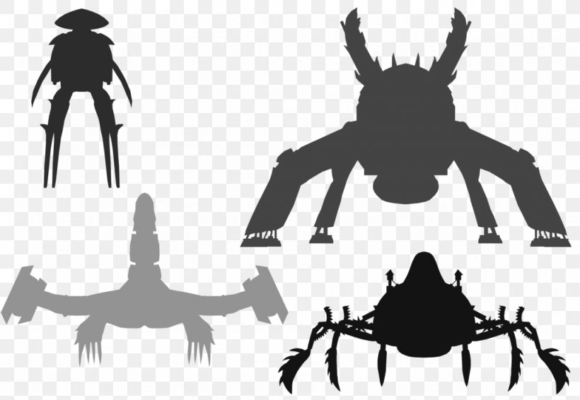Black Insect Silhouette Cartoon White, PNG, 1024x707px, Black, Black And White, Black M, Cartoon, Character Download Free