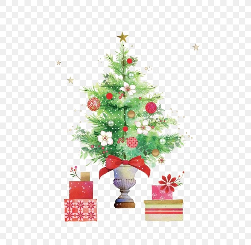 Christmas Tree Santa Claus Christmas Ornament Christmas Decoration, PNG, 572x800px, Christmas Tree, Christmas, Christmas Card, Christmas Decoration, Christmas Ornament Download Free