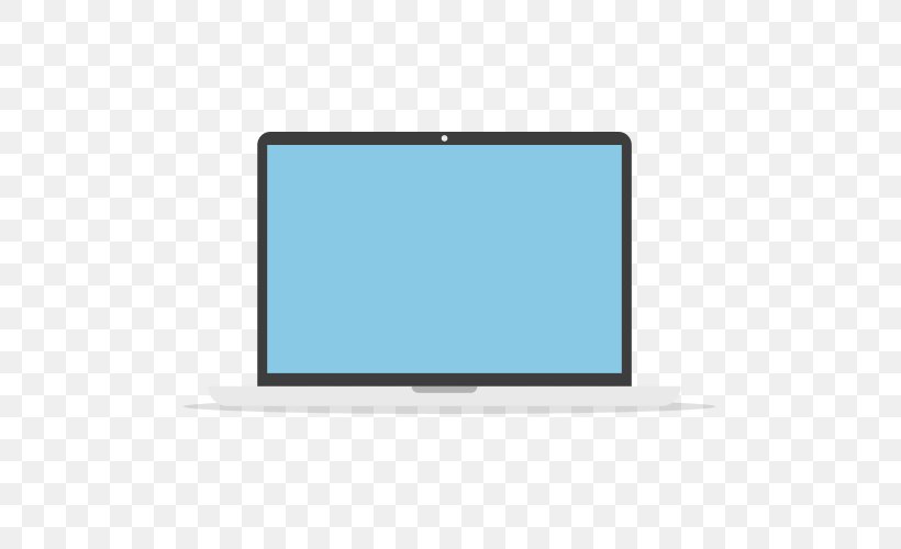 Computer Monitors Laptop Multimedia Rectangle, PNG, 500x500px, Computer Monitors, Blue, Brand, Computer Monitor, Display Device Download Free