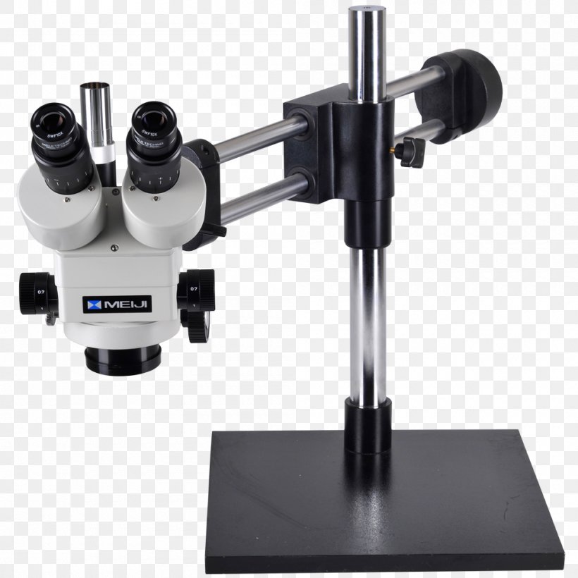 Stereo Microscope Optical Microscope Scientific Instrument Optical Instrument, PNG, 1000x1000px, Microscope, Camera Accessory, Eyepiece, Fluorescence Microscope, Hardware Download Free